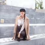 brunettie fashion blog móda story blogger kabát outfit ootd fotoreport